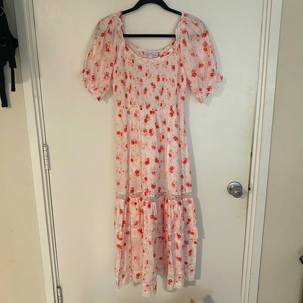LoveShackFancy X Target collab women’s dress size small. EUC!